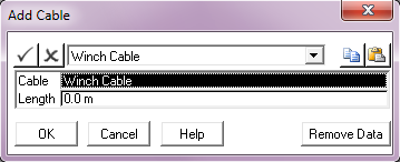 Add Cable Dialog
