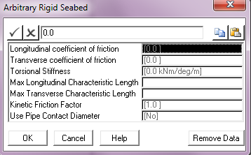 Arditrary Rigid Seabed Properties
