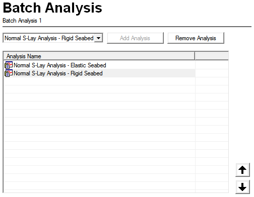 Batch Analysis Component