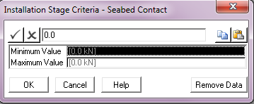 Seabed Contact