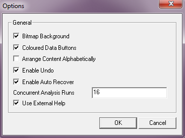 Options Dialog