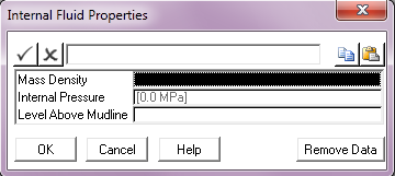 Internal Fluid Properties Dialog