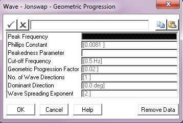 jonswap_geometric_progression