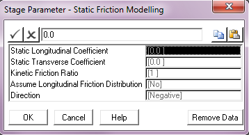 Friction Modelling