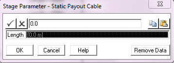 Static Payout Cable