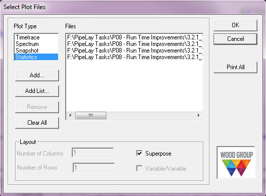 Select Plot Files