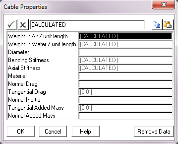 Cable Properties